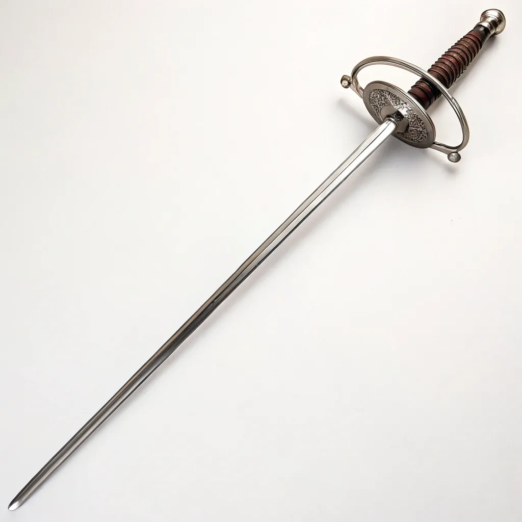 Fencing sword illustration